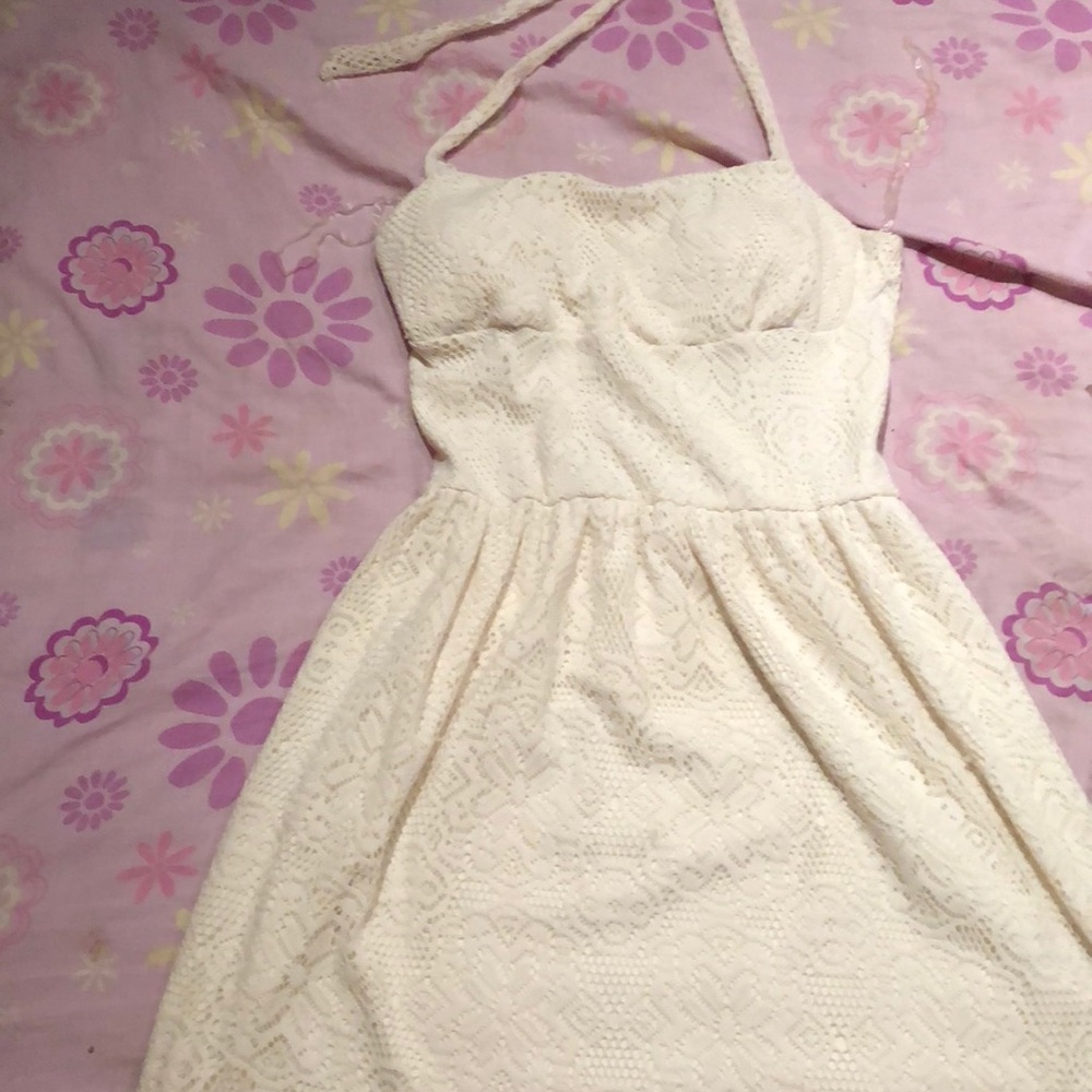 White dress